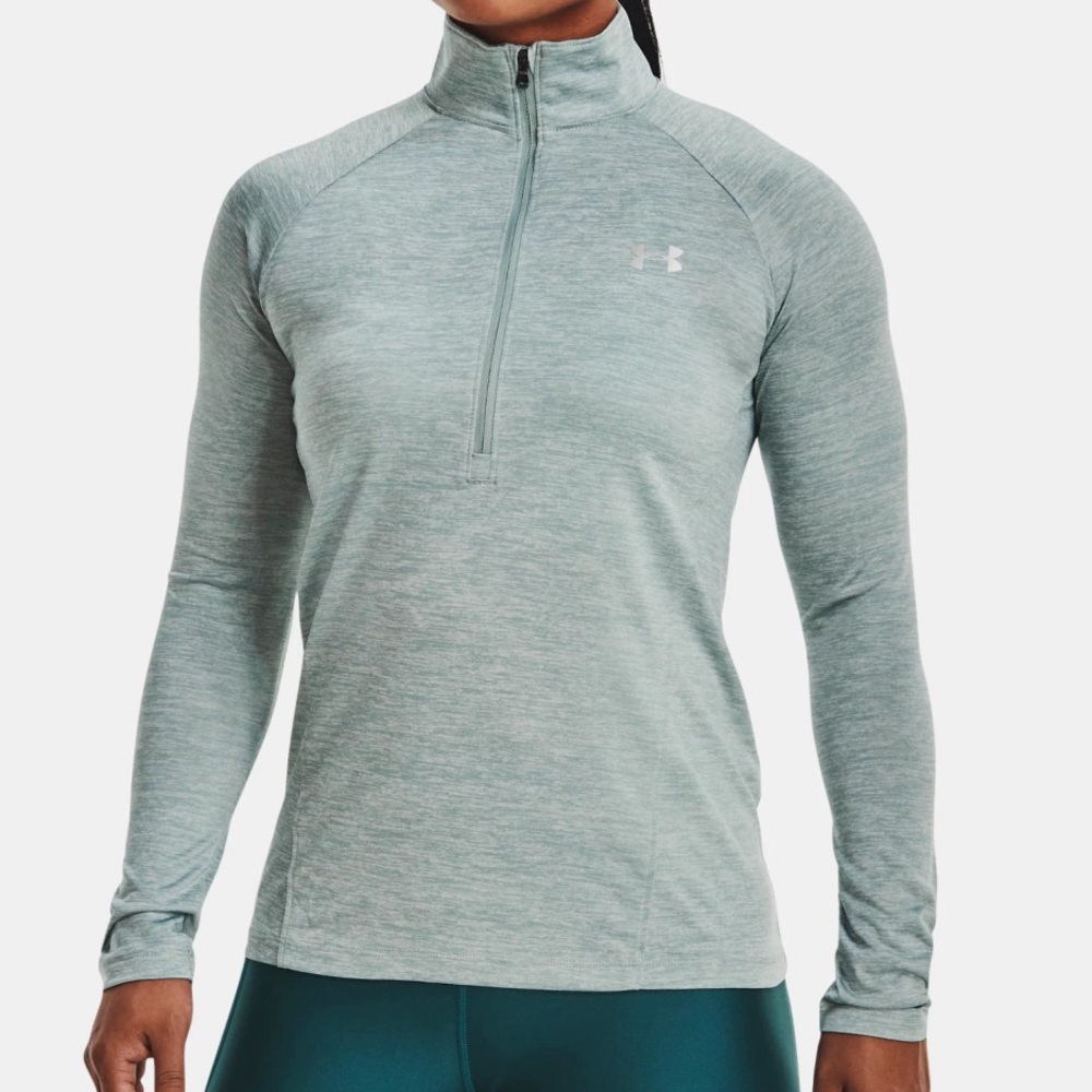 Women's UA size Small  ½ Zip long sleeve